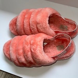 Ugg fluff yeah slides size 10